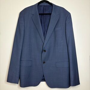 Bonobos‎ Jetsetter 46R Blazer Blue Wool Stretch Athletic Fit Italy Fabric